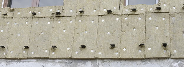 Thermal insulation of a building